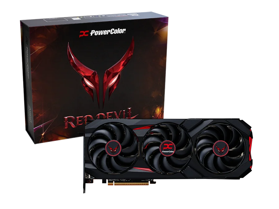 PowerColor Red Devil AMD Radeon RX 9070 XT de 16 GB GDDR6 edición limitada